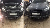 Установили рестайлинговую решетку Audi Q7