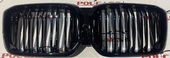 X3 G01 LCI рестайлинг решетки чёрные М двойные