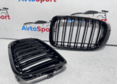 X3 F25 рестайл / X4 F26 решетки двойные черные